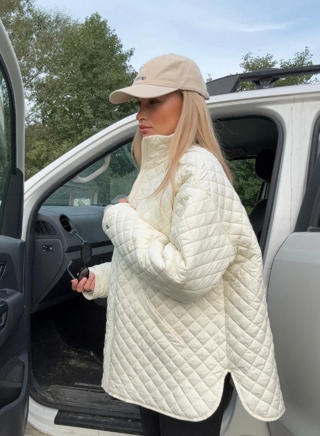Oversized Quilted Jacket>AIM’N Clearance
