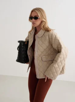 Quilted Femme Jacket>AIM’N Online