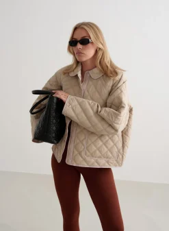 Quilted Femme Jacket><noscript><img width=