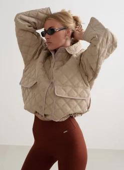 Quilted Femme Jacket><noscript><img width=