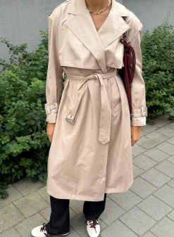 Recycled Tech Trench Coat><noscript><img width=