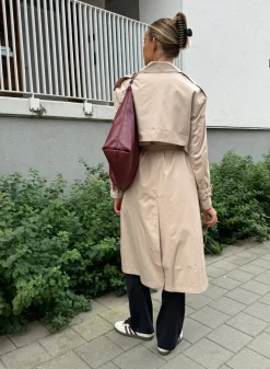Recycled Tech Trench Coat><noscript><img width=