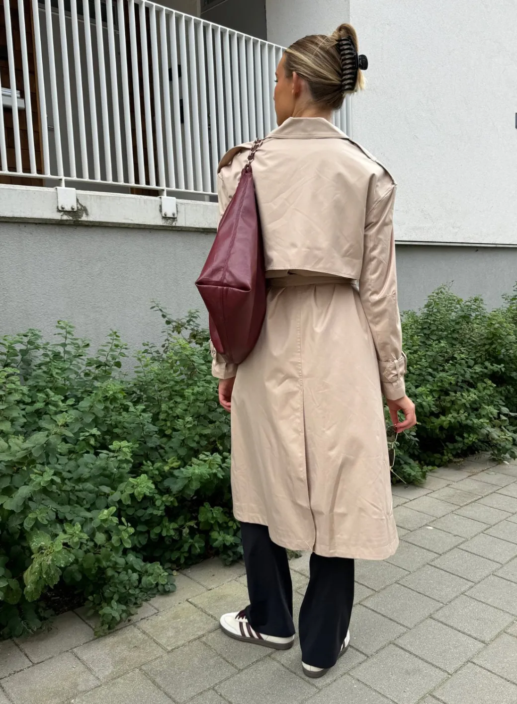 Recycled Tech Trench Coat>AIM’N Hot