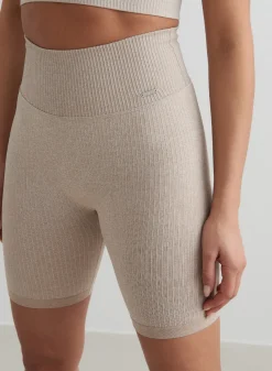 Ribbed Seamless Biker Shorts>AIM’N Online