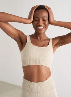 Ribbed Seamless Bra>AIM’N Outlet