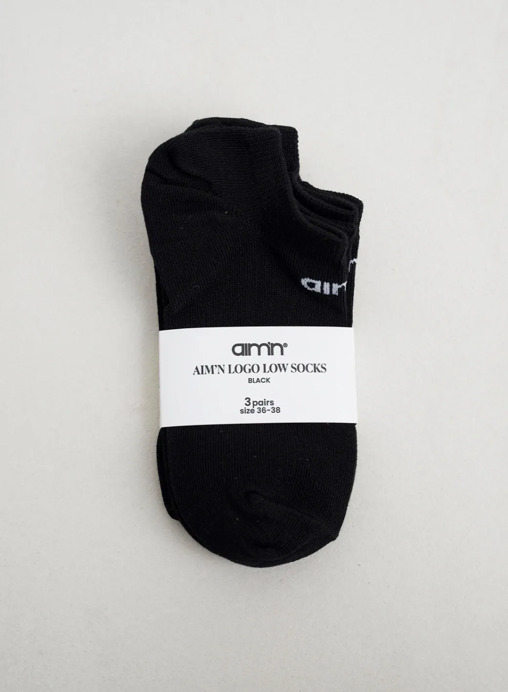 Aim'n Logo Low Socks 3-pack>AIM’N