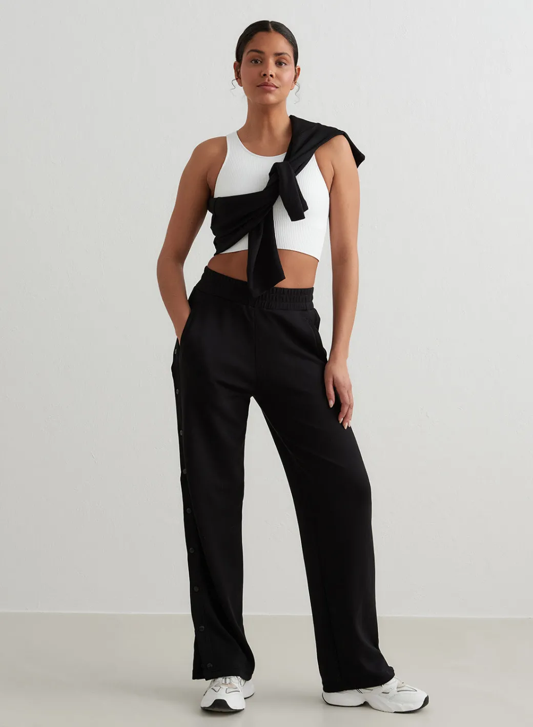 Comfy Buttoned Pants>AIM’N Hot