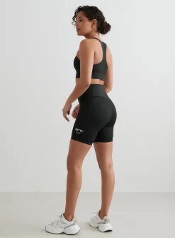 Black Edge Core Midi Shorts><noscript><img width=