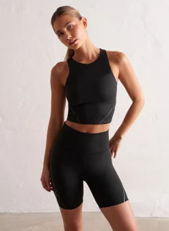 Black Elevate Core Bralette>AIM’N