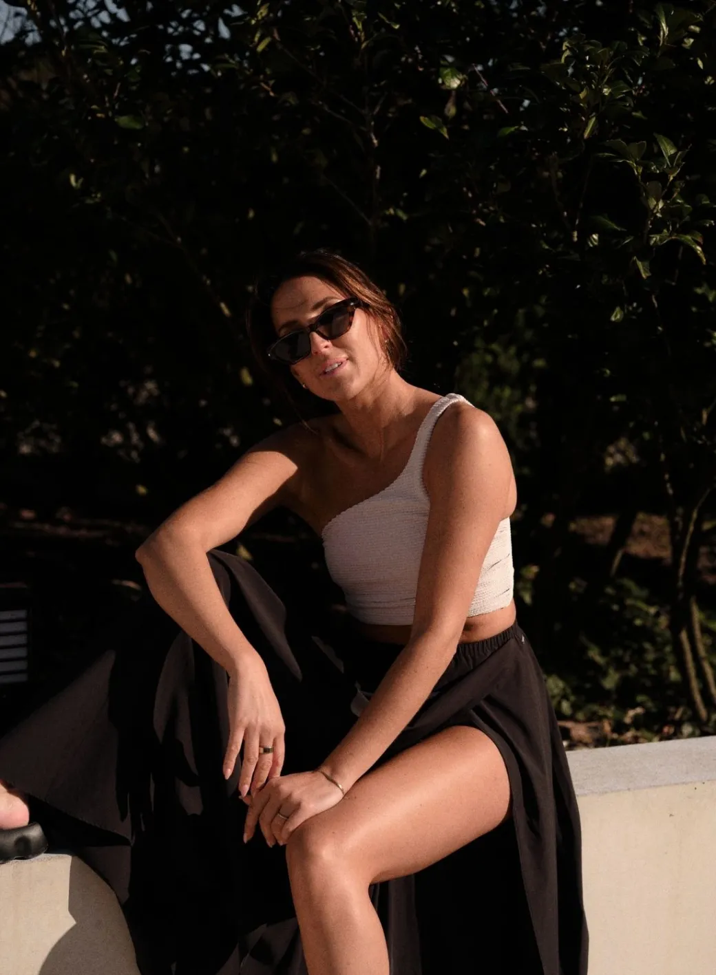 Black Flowy Skirt>AIM’N Online