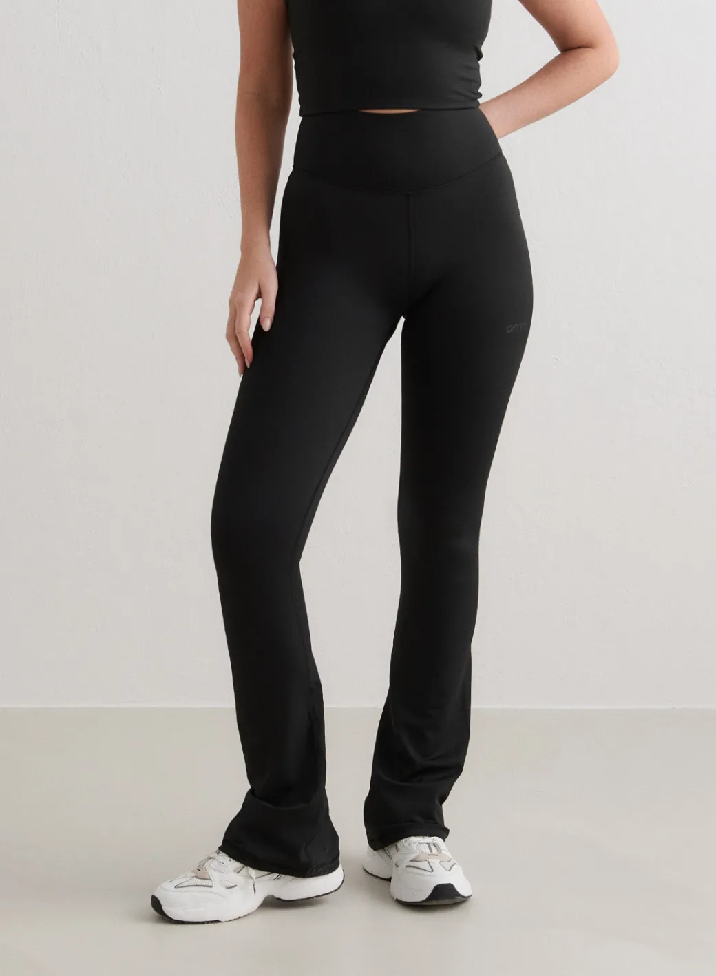 Black Monochrome Core Flare Tights>AIM’N Sale