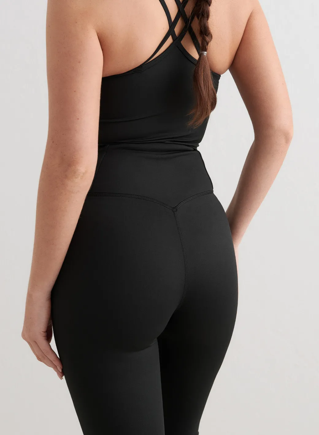 Black Monochrome Core Flare Tights>AIM’N Sale