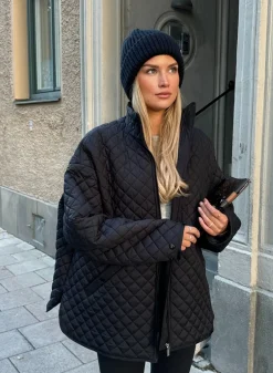 Oversized Quilted Jacket>AIM’N Online
