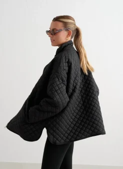 Oversized Quilted Jacket>AIM’N Online