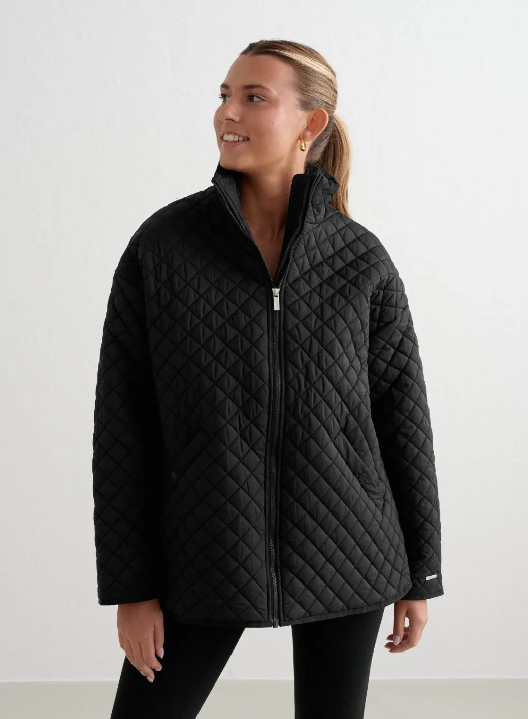 Oversized Quilted Jacket>AIM’N Online