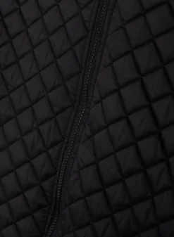 Oversized Quilted Jacket><noscript><img width=