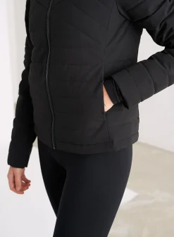 Black Padded Jacket><noscript><img width=