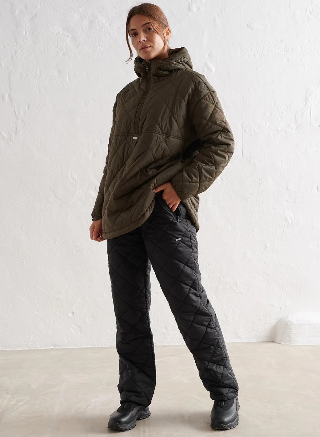 Black Quilted Pants>AIM’N Clearance