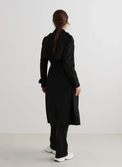 Recycled Tech Trench Coat><noscript><img width=