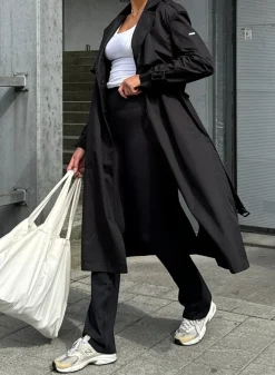 Recycled Tech Trench Coat><noscript><img width=