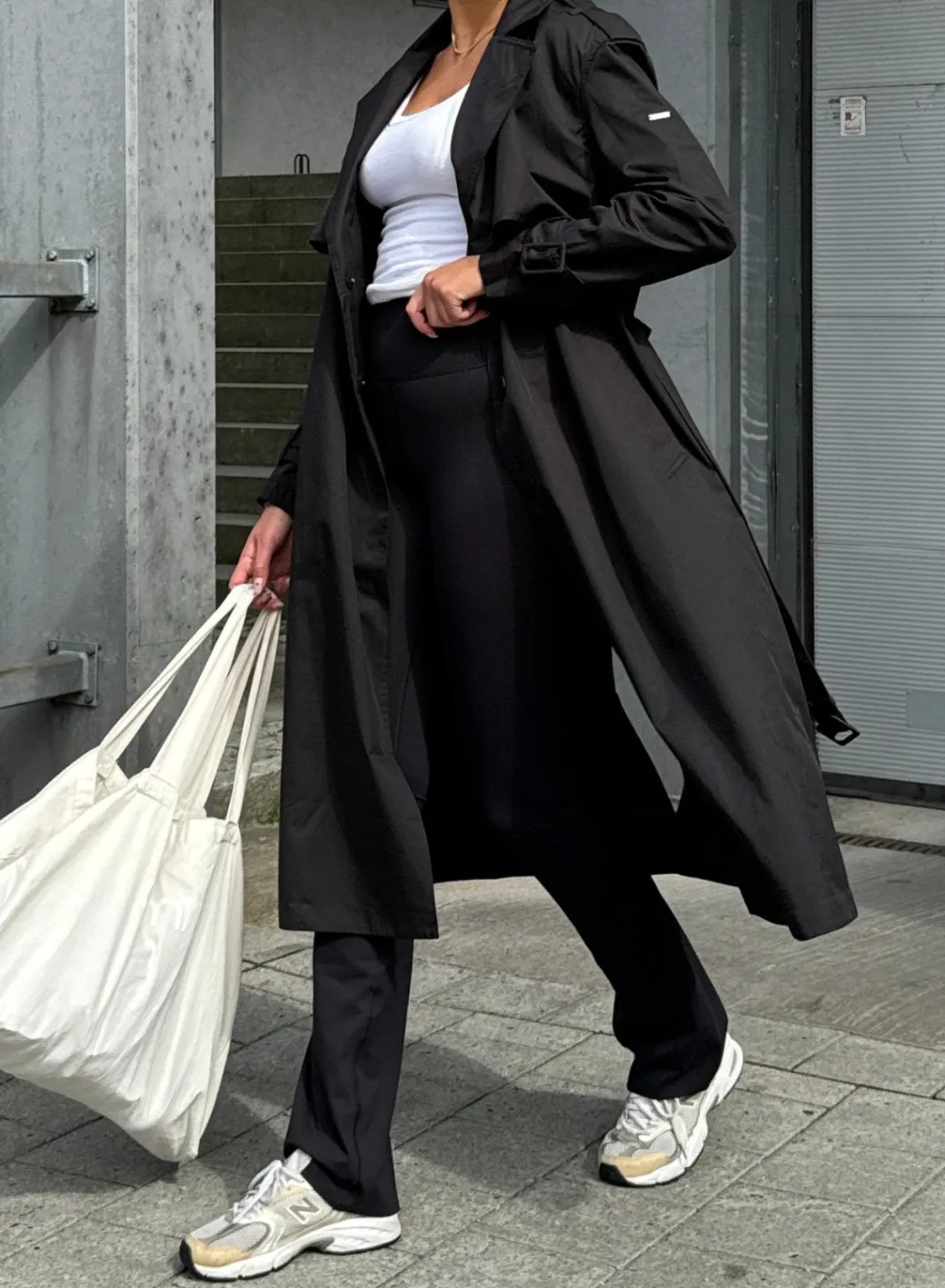 Recycled Tech Trench Coat>AIM’N Best