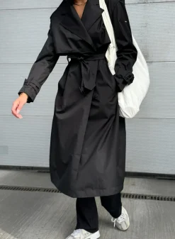Recycled Tech Trench Coat><noscript><img width=