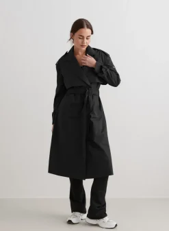Recycled Tech Trench Coat><noscript><img width=
