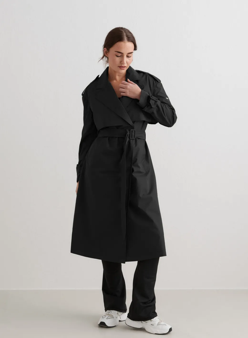 Recycled Tech Trench Coat>AIM’N Best