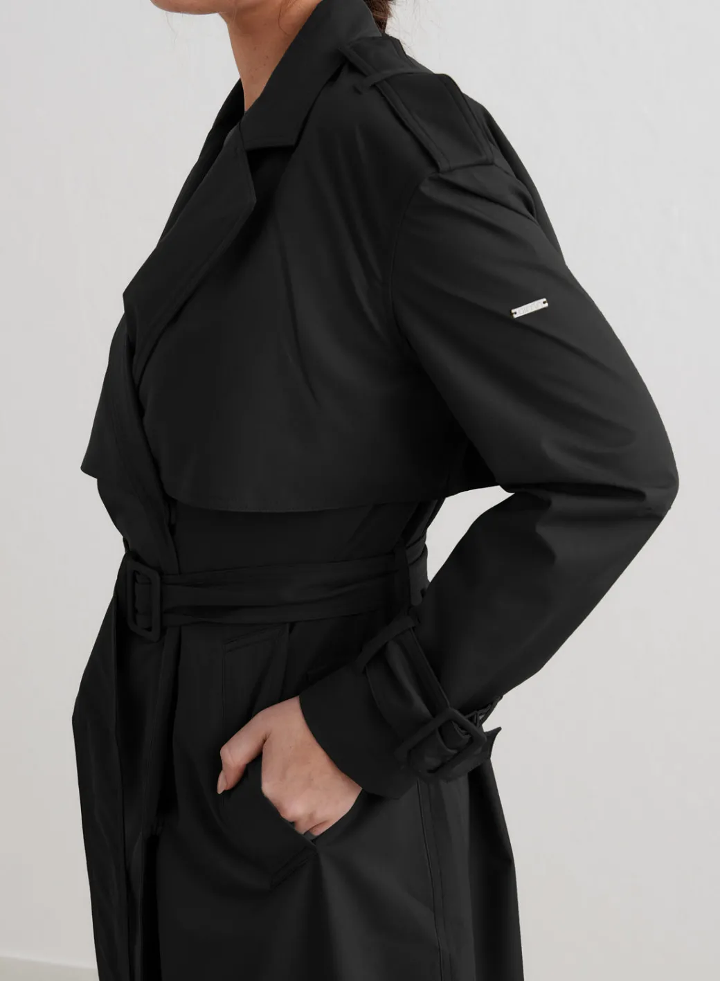 Recycled Tech Trench Coat>AIM’N Best