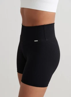 Ribbed Midi Biker Shorts>AIM’N Clearance