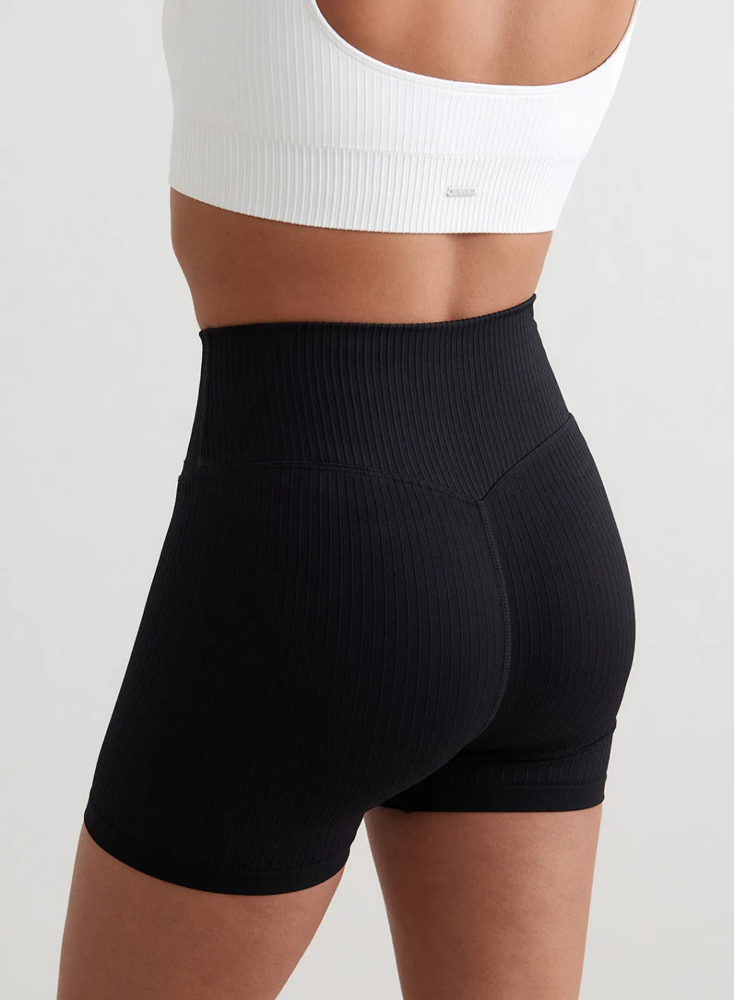 Ribbed Midi Biker Shorts>AIM’N Clearance