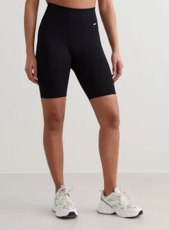 Ribbed Seamless Biker Shorts><noscript><img width=