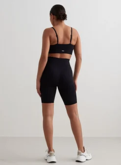 Ribbed Seamless Biker Shorts><noscript><img width=