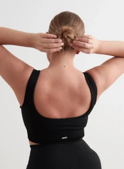 Ribbed Seamless Bra><noscript><img width=