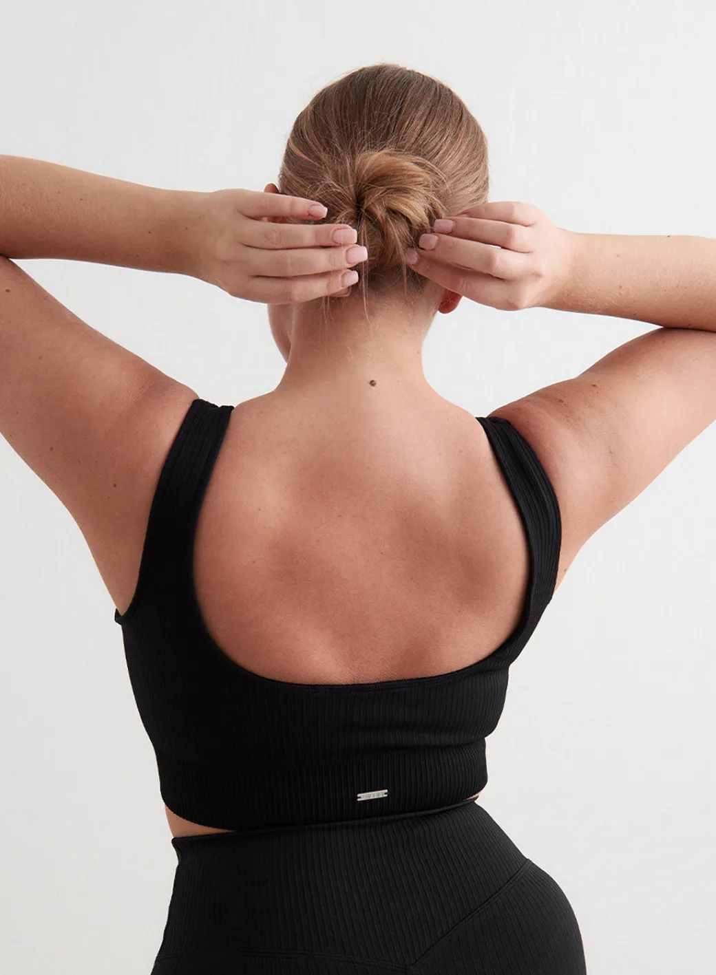 Ribbed Seamless Bra>AIM’N