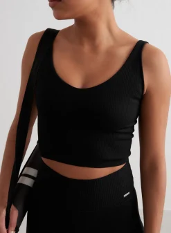 Ribbed Seamless Bralette>AIM’N Best