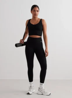 Ribbed Seamless Bralette><noscript><img width=