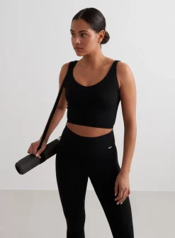 Ribbed Seamless Bralette><noscript><img width=