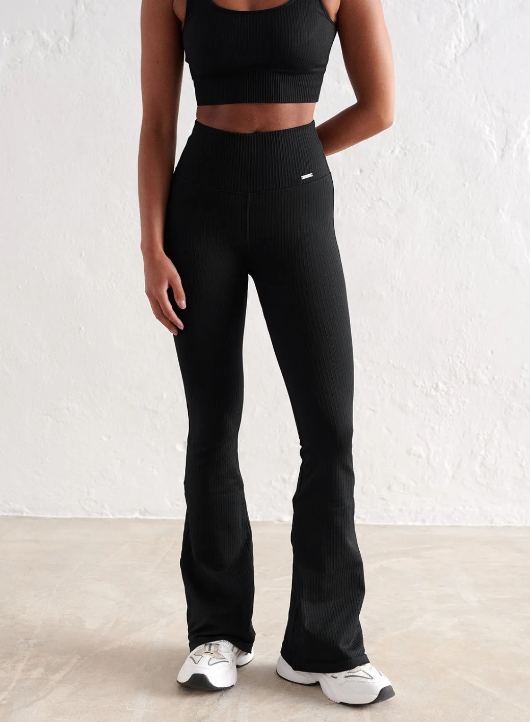 Ribbed Seamless Flare Petite Tights>AIM’N Outlet