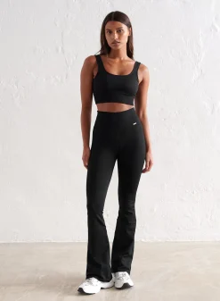 Ribbed Seamless Flare Petite Tights>AIM’N Outlet