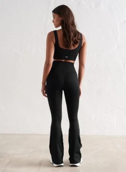 Ribbed Seamless Flare Petite Tights><noscript><img width=