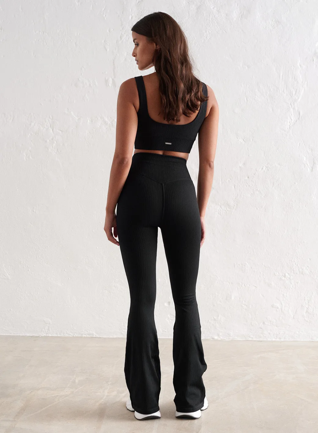 Ribbed Seamless Flare Petite Tights>AIM’N Outlet
