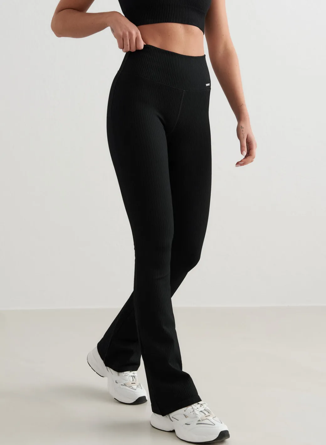 Ribbed Seamless Flare Tights>AIM’N Sale