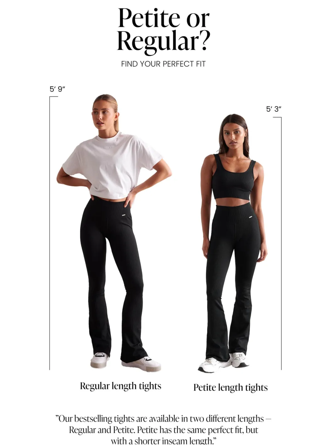 Ribbed Seamless Petite Tights>AIM’N Discount