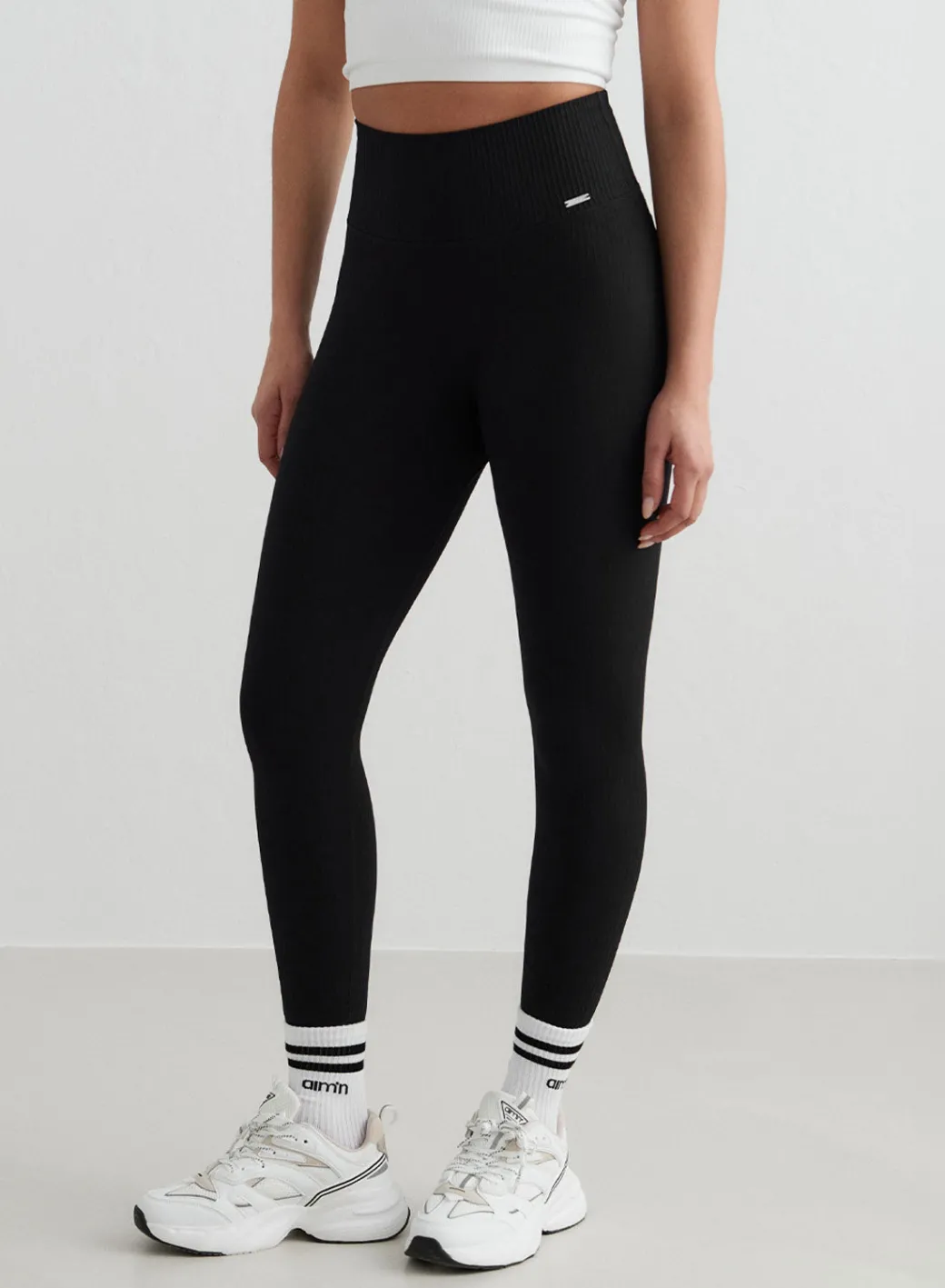 Ribbed Seamless Tights>AIM’N Discount