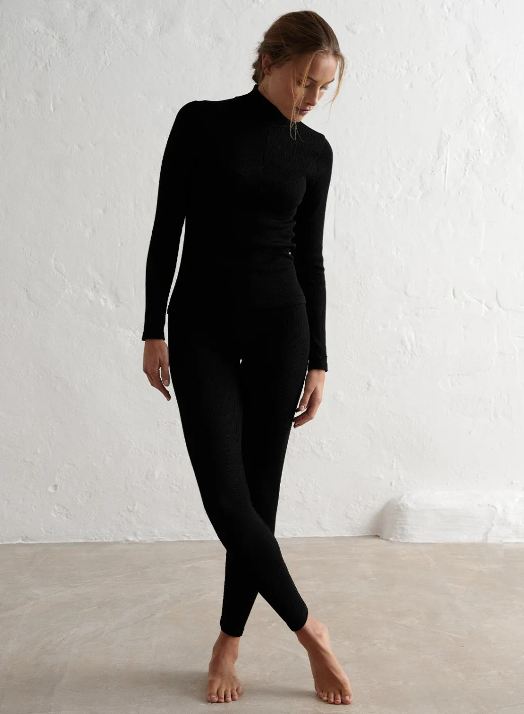 Ribbed Wool Half Zip>AIM’N Clearance