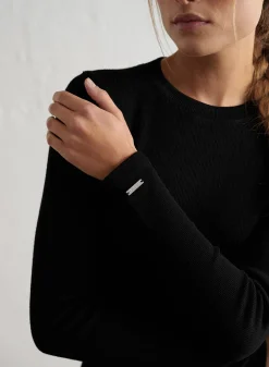 Ribbed Wool Long Sleeve>AIM’N Hot