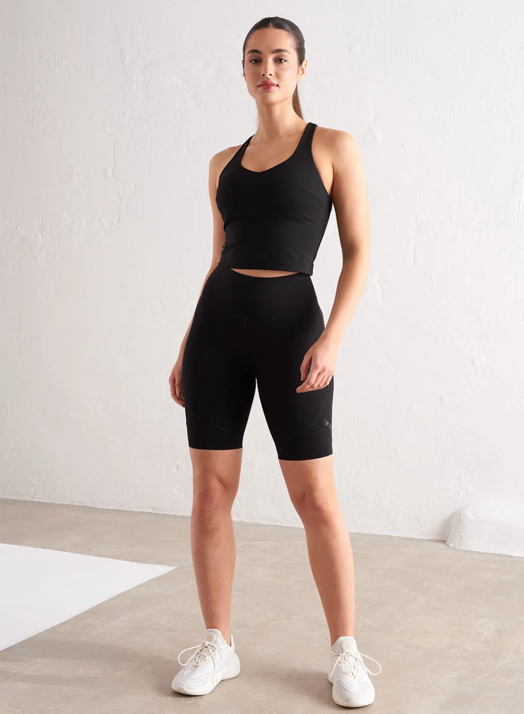 Black Sculpting Biker Shorts>AIM’N Sale