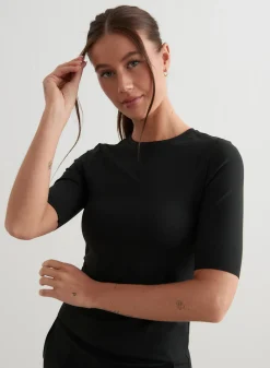 Sense Half Sleeve Top><noscript><img width=