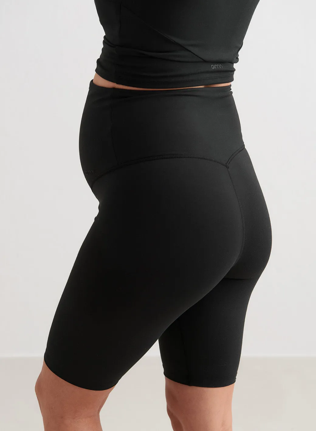 Black Sense Maternity Biker Shorts>AIM’N Best